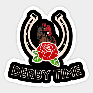 Derby time Horse racing 150th derby day 2024 Derby party Sticker